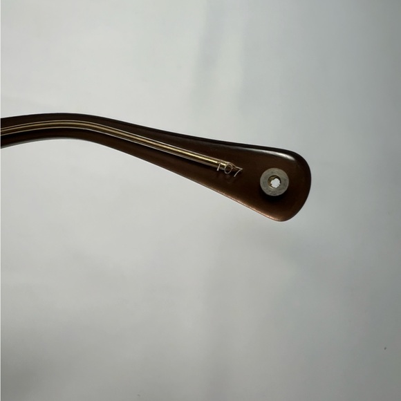 Coach Large Brown Square Sunglasses with Case - Frames Only - Picture 4 of 11